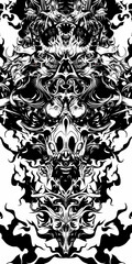 Obraz premium skull and crossbones