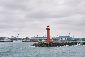 Jeju Island, South Korea lighthouse
