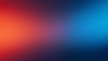 modern and simple blue and red gradient colors background with grain rough texture