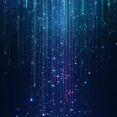 Abstract blue background data technology