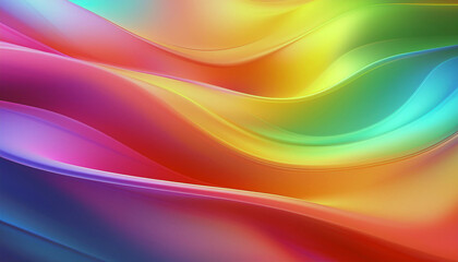 Fototapeta premium Abstract Colorful Swirling Waves Background