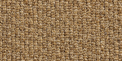 Close-up of textured beige carpet fibers.