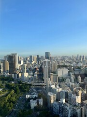 Fototapeta premium city skyline in tokyo