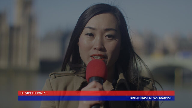 Lower Thirds for News Broadcast