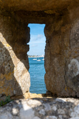 The Citadel of Port Louis: A coastal fortress in the sunny French Brittany