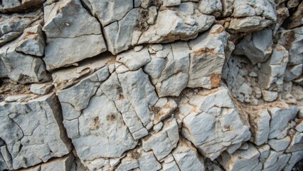Fototapeta premium Rough textured stone surface with natural cracks.