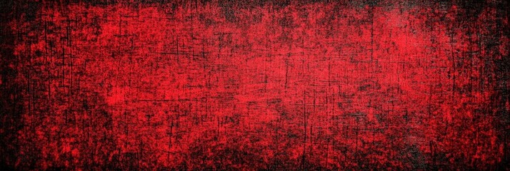 Obraz premium Dark Red Grunge Texture Background for Design Projects
