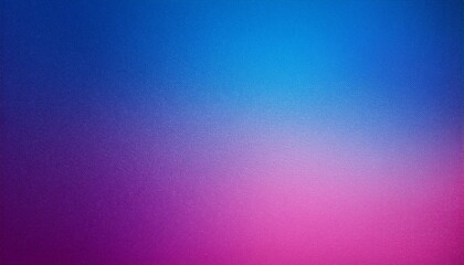 Fototapeta premium modern and simple blue and magenta gradient colors background with grain rough texture
