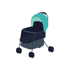 ベビーカーのイラスト