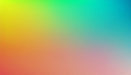 Obraz premium Abstract Gradient Background in Yellow, Green, and Blue Hues