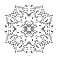 A simple mandala design
