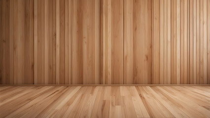 Naklejka premium Wood Slat Backgrounds, The Perfect Touch for Stylish Plywood Architecture