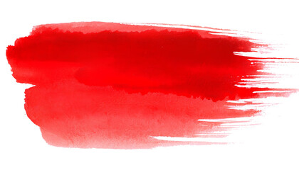 Red brush stroke watercolor liquid backgrounds; hand painting; grunge effect , label tagging 