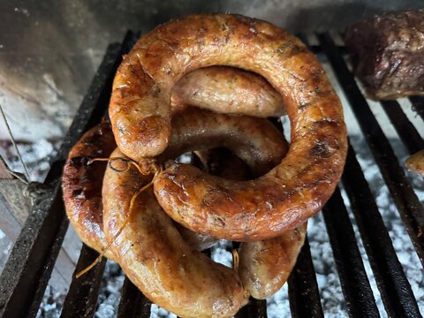 chorizo, Parrilla Asado argentino
