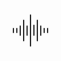 voice sound icon sign vector