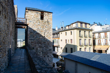 Murallas del Castillo de los Templarios, Ponferrada, España