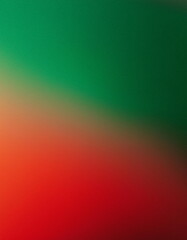 modern and simple green and red gradient colors background with grain rough texture