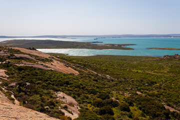 A view over the Langebaan lagoon, Western Cape, South Africa.