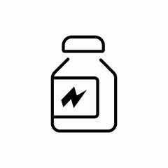 energy capsule icon sign vector