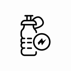 energy drinks icon sign vector