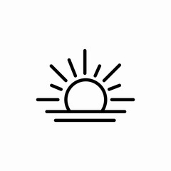 sunshine sun icon sign vector