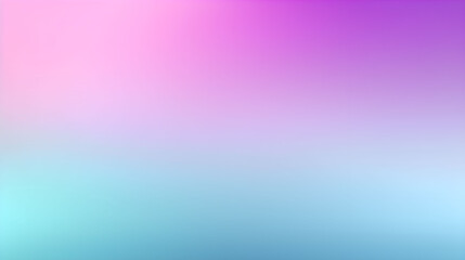 Obraz premium Abstract wavy gradient background with grainy texture. Purple and turquoise trendy backdrop with noise effect. Retro illustration.