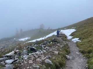 Wanderweg am Watzmann