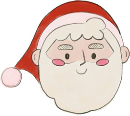 Doodle Cute christmas isolated 