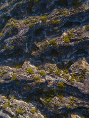 Volcano rock texture and background. Rock texture. Abstract texture and background 
