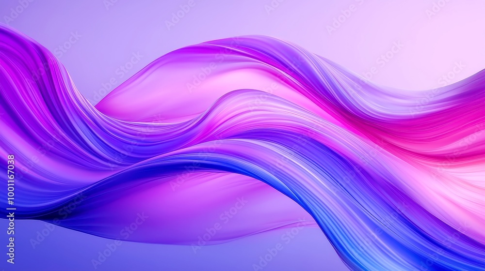 Poster stormy abstract waves, vibrant colors swirling and crashing like turbulent ocean waves, creating a d