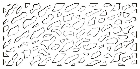 Vector sketch illustration of modern ethnic vintage classic abstract background pattern design