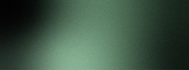 Ombre gradient. Royal Green atoll color. Noise grain rough grungy. Black dark, light jade petrol Royal green. Texture with bright spots and Noise grain rough grungy. © Sanatçi