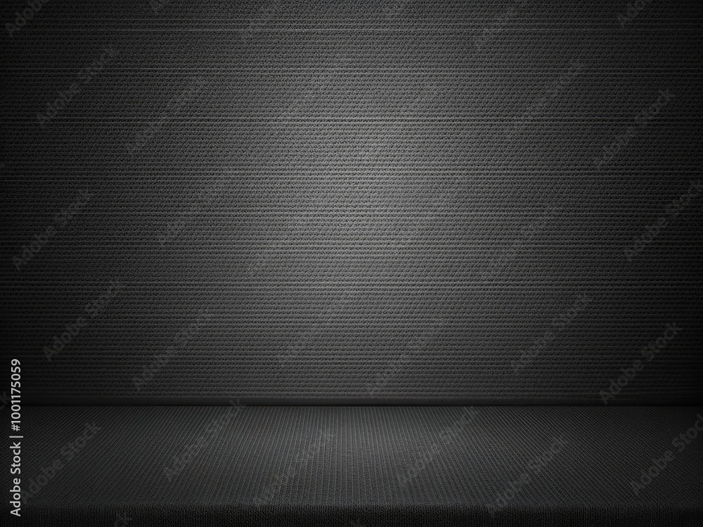 Poster a sleek and modern black background with a subtle gradient effect, providing a clean and minimalist 