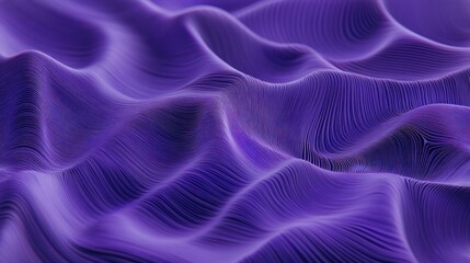 Obraz premium Abstract Purple Waves