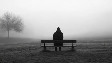 sad solitude loneliness looking alone