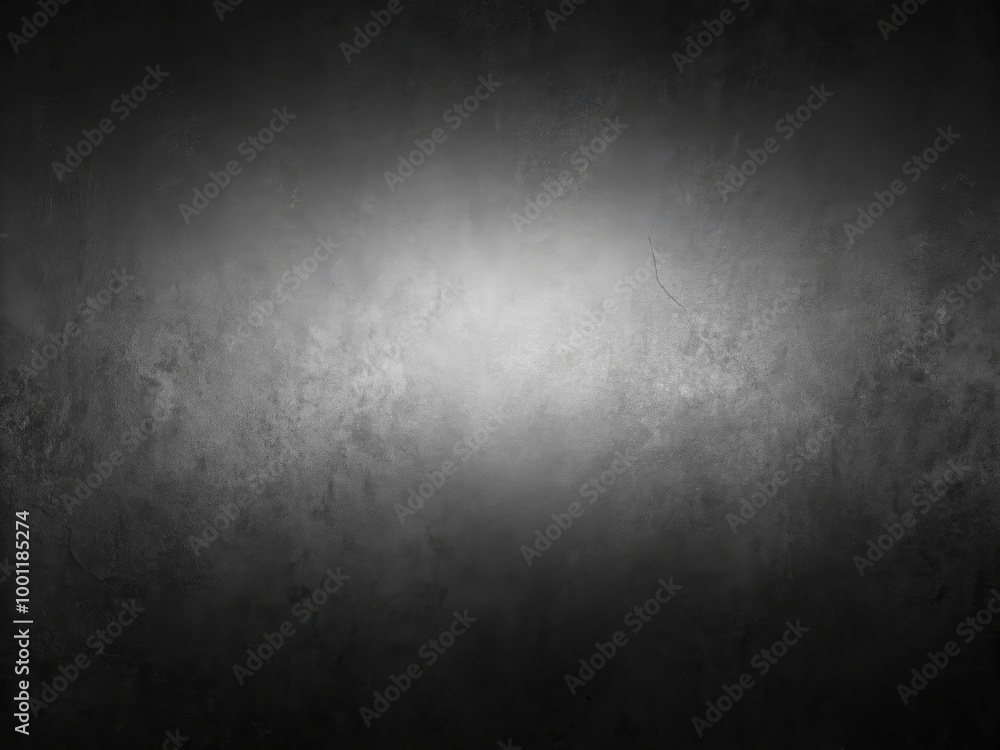 Poster dark, high-contrast black and white gradient background with subtle texture and nuanced tones, perfe