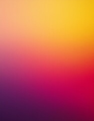 modern and simple yellow and magenta gradient colors background with grain rough texture