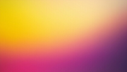 modern and simple yellow and magenta gradient colors background with grain rough texture