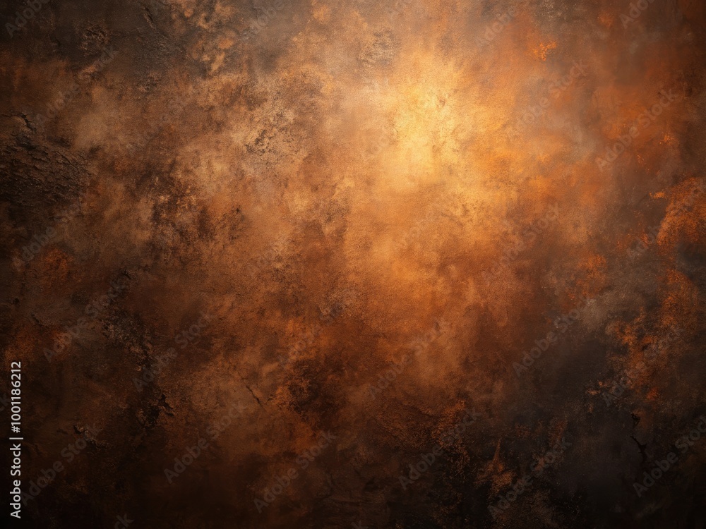 Poster dark, rich tones of brown and black blend together in a gradient-like pattern, creating a moody, abs
