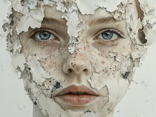 Peeling Away: A Portrait of Time and Vulnerability