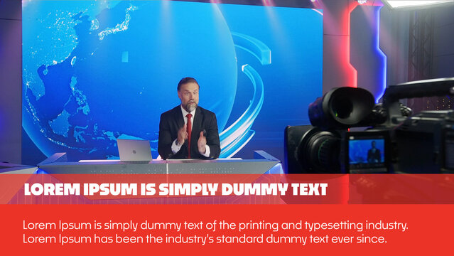 Modern Breaking News Headline Animation | Quick and Easy-to-Use News Graphics for Editors