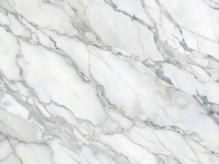 Obraz premium Elegant white marble texture with subtle gray veining, creating a sophisticated and luxurious background perfect for