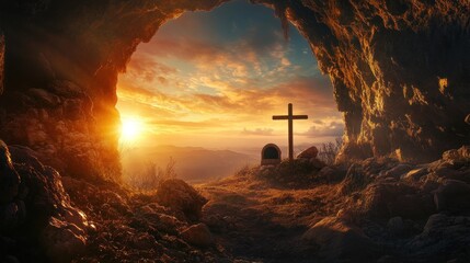 Fototapeta premium Resurrection Dawn