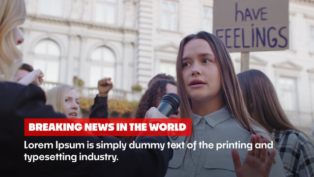 Premium Animated News Broadcasting Titles | Minimalist News Templates for Corporate Announcements