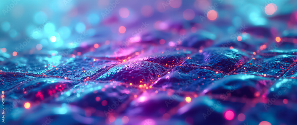Aufkleber this abstract background showcases a futuristic texture with holographic surfaces that shimmer and s