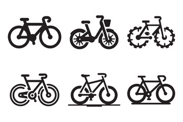 Obraz premium Bicycle vector icon , bicycle vector illustration