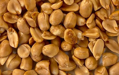 roasted peanuts background