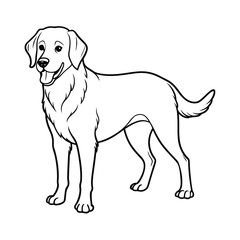 A versatile collection of dog silhouettes in vector format. Ideal for logos, prints, and design projects that feature various canine breeds in minimalist and elegant black and white outlines.