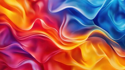 Fototapeta premium Abstract Vibrant Swirls