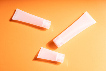 cosmetic packaging top view